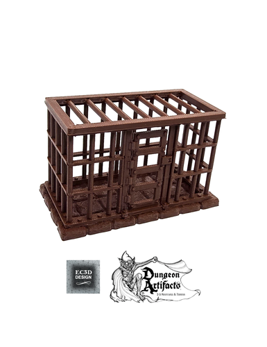Jail Cell - 28mm 32mm Hero's Hoard Wargaming Terrain D&D, DnD