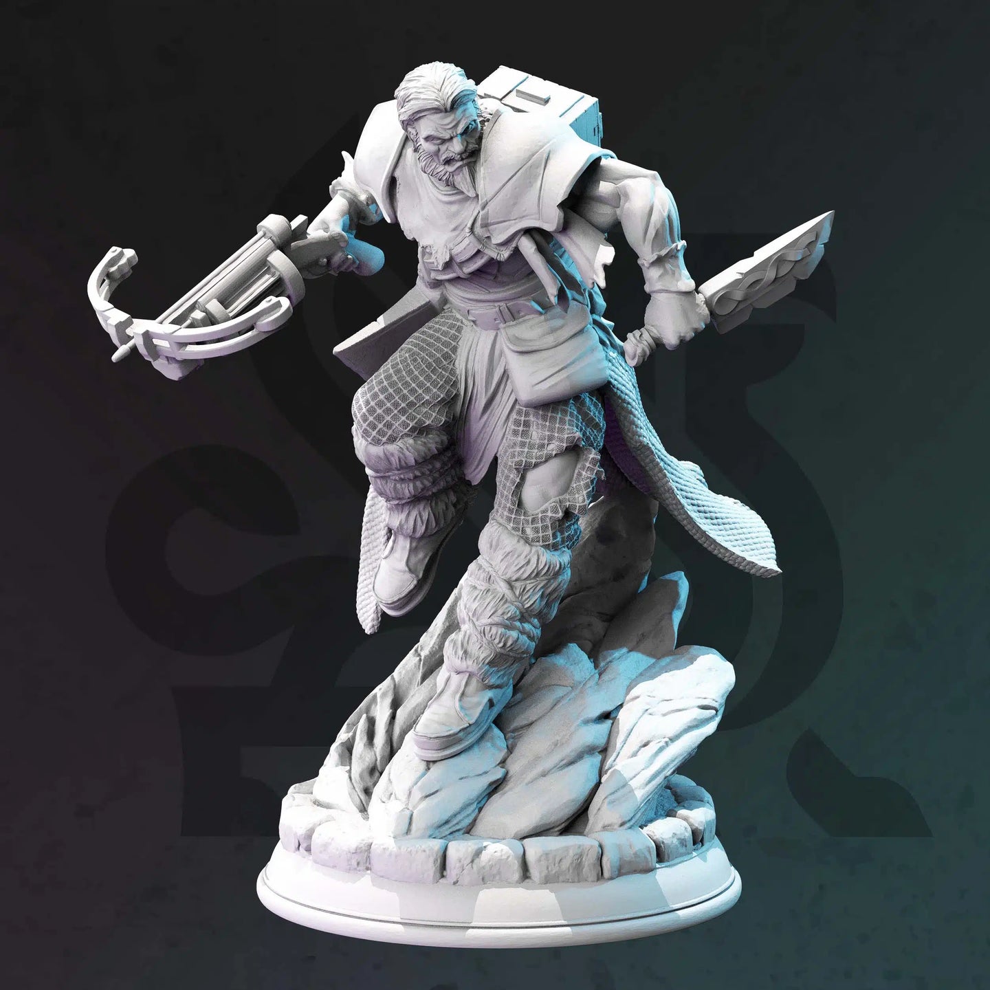 Ranger Jorrick - Frozen Wastes - DM Stash - Terrain, Wargaming, D&D, DnD, 28mm, 32mm, 40mm, 54mm, 75mm, 100mm, 125mm