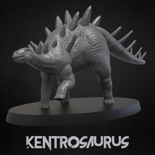 Kentrosaurus - Dinosaurs Set 3 - 3D IP Studios - Terrain Wargaming D&D DnD 28mm 32mm 40mm 54mm 75mm 100mm