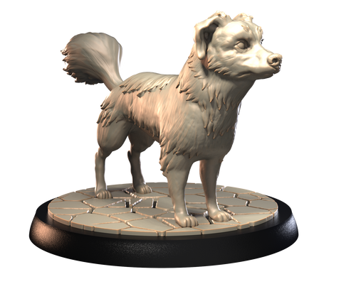 Kokoni - Dogs Vol 1 - 3D IP Studios - Terrain Wargaming D&D DnD 28mm 32mm 40mm 54mm 75mm 100mm 125mm