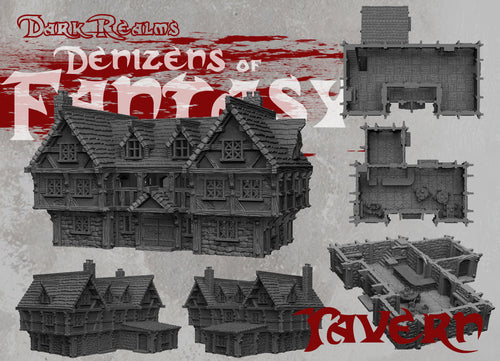 Tavern - Denizens Of Fantasy - Dark Realms Terrain Wargaming D&D DnD