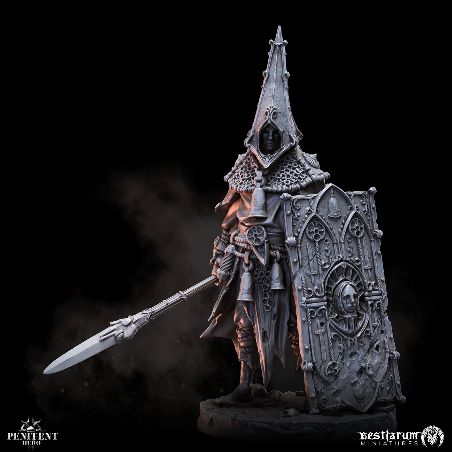 Knight of the Bell | Crimson Grove Abbey | Bestiarum | Miniatures D&D Wargaming DnD