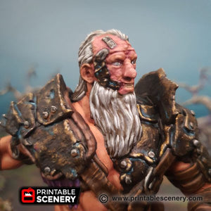Kraweld The Siege Giant - Shadowfey - Printable Scenery Terrain Wargaming D&D DnD 28mm 32mm 40mm 54mm