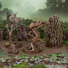Load image into Gallery viewer, The Lady Dryads - The Gloaming Swamps - Printable Scenery Wargaming D&amp;D DnD 28mm 32mm 40mm 54mm