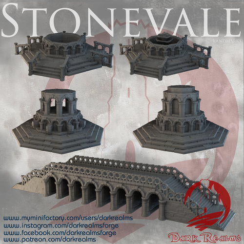 Landmarks - Stonevale - Dark Realms Terrain Wargaming D&D DnD