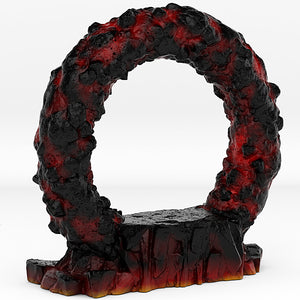 Lava Portal With Its Magma Fire Effect - Print Your Monsters - Wargaming D&D DnD
