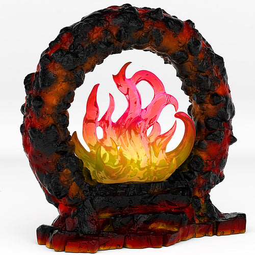 Lava Portal With Its Magma Fire Effect - Print Your Monsters - Wargaming D&D DnD