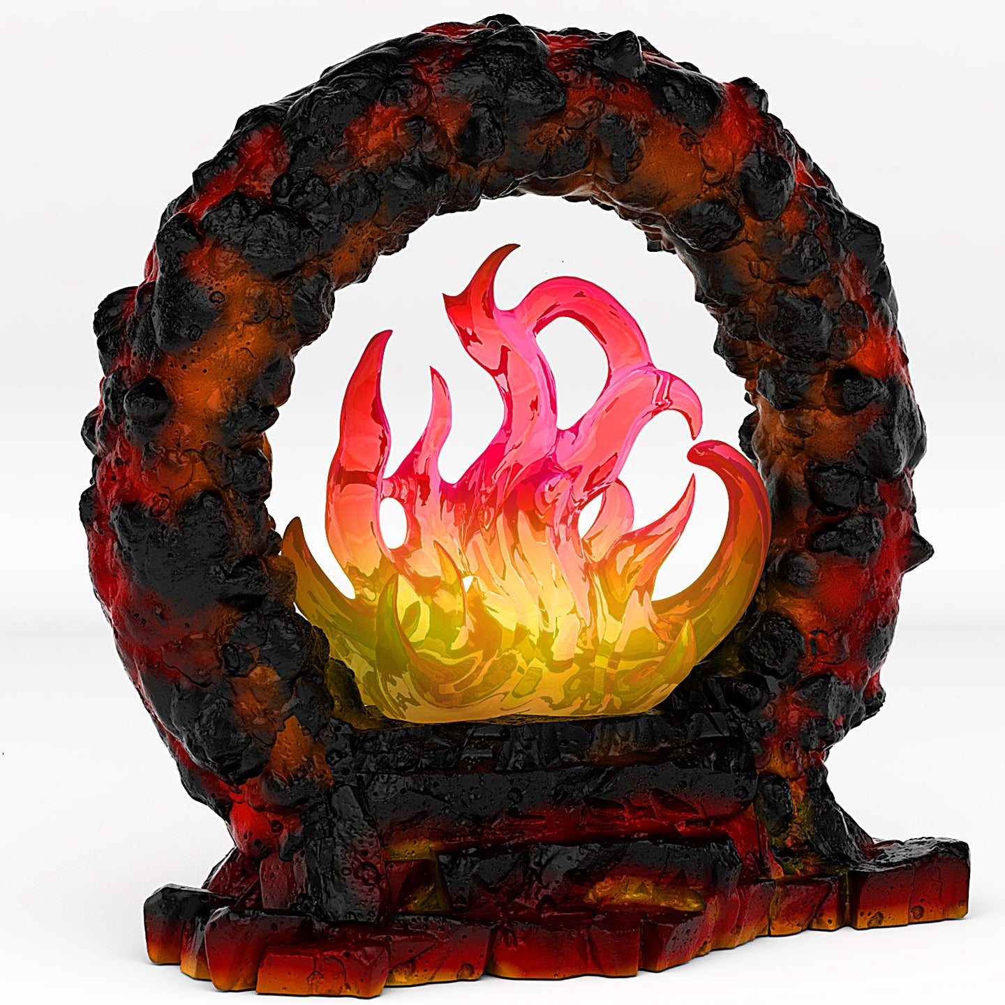Lava Portal With Its Magma Fire Effect - Print Your Monsters - Wargaming D&D DnD