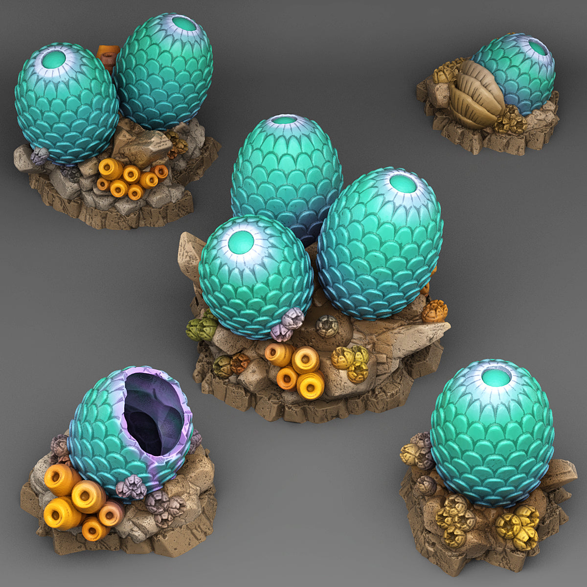 Leviathan Eggs - Print Your Monsters - Wargaming D&D DnD