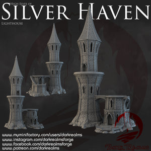 Lighthouse - Silver Haven - Dark Realms Terrain Wargaming D&D DnD