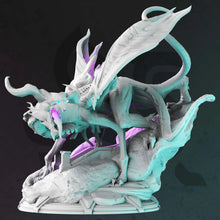 Load image into Gallery viewer, Nilth Psionic Dragon - Frozen Wastes - DM Stash - Wargaming D&amp;D DnD, 28mm, 32mm, 40mm, 54mm, 75mm, 100mm, 125mm
