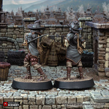 Load image into Gallery viewer, Loulou Suggs Inquisitor Acolyte - Cities of Ramshackle and Ruin - Printable Scenery - Terrain, Wargaming, D&amp;D, DnD 28mm 32mm 40mm 54mm