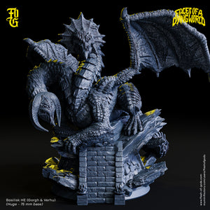 Basilisk HE (Gorgh & Verhu) - Faces of a Dying World - Flesh of Gods - Wargaming D&D DnD