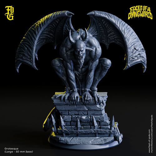 Grotesque - Faces of a Dying World - Flesh of Gods - Wargaming D&D DnD