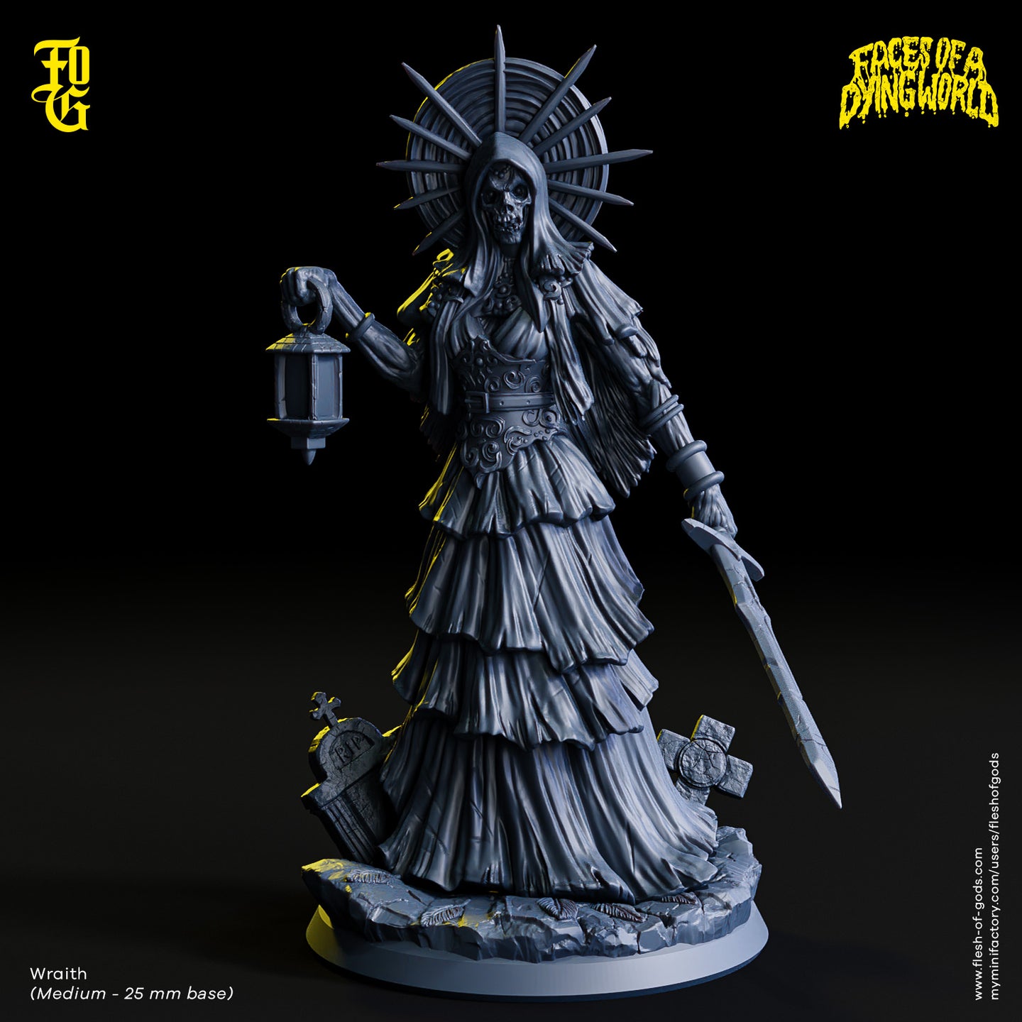 Wraith - Faces of a Dying World - Flesh of Gods - Wargaming D&D DnD