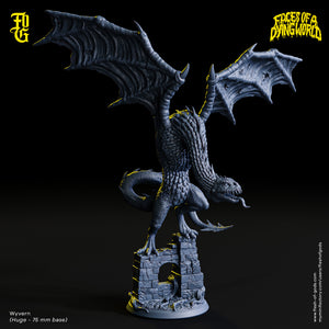Wyvern - Faces of a Dying World - Flesh of Gods - Wargaming D&D DnD
