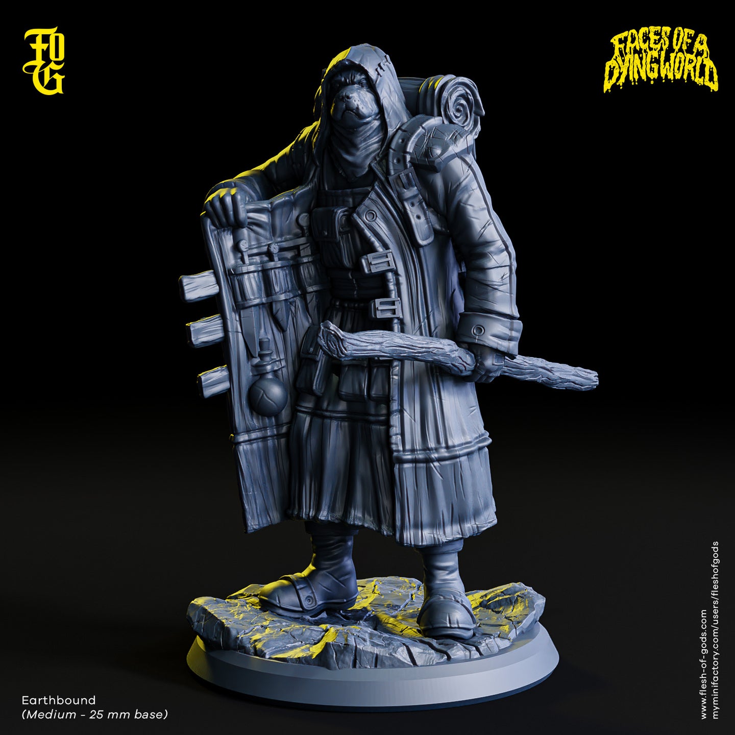 Outcast (Earthbound) - Faces of a Dying World - Flesh of Gods - Wargaming D&D DnD