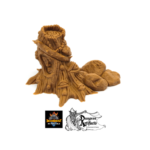 Magic Stump - Decoquest Workshop - Terrain, Wargaming, D&D, DnD