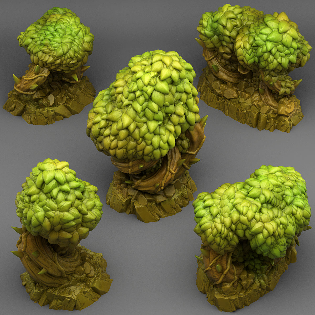 bramble monsters Magical Bramble Trees - Print Your Monsters