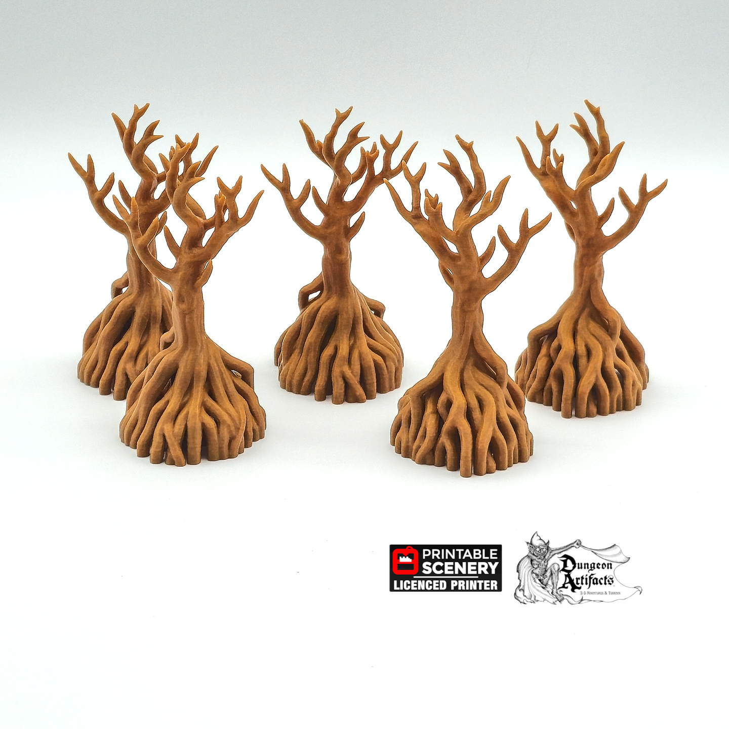Mangrove Tree - Mangroves - Winterdale - Printable Scenery - 15mm 20mm 28mm 32mm Wargaming Terrain D&D, DnD
