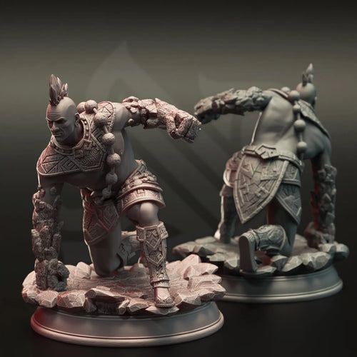 Markus Craghand Earth Elemi Crusher - Adventure Continues - DM Stash - Wargaming D&D DnD, 28mm, 32mm, 40mm, 54mm, 75mm, 100mm, 125mm