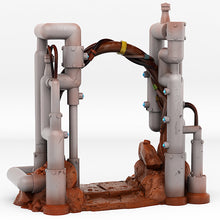 Load image into Gallery viewer, Martian Pipes Portal With Its Electric Effect - Print Your Monsters - Wargaming D&amp;D DnD