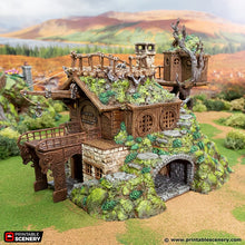 Load image into Gallery viewer, Master Builders Workshop - Rise of the Halflings - Printable Scenery - Terrain, Wargaming, D&amp;D, DnD
