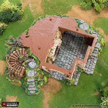 Load image into Gallery viewer, Master Builders Workshop - Rise of the Halflings - Printable Scenery - Terrain, Wargaming, D&amp;D, DnD