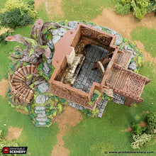 Load image into Gallery viewer, Master Builders Workshop - Rise of the Halflings - Printable Scenery - Terrain, Wargaming, D&amp;D, DnD