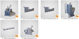 Master Builders Workshop - Rise of the Halflings - Printable Scenery - Terrain, Wargaming, D&D, DnD