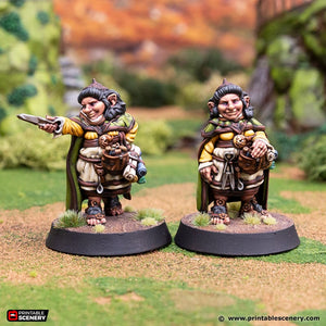 Merigold Tealeaf - Rise of the Halflings - Printable Scenery - Terrain, Wargaming, D&D, DnD 28mm 32mm 40mm 54mm