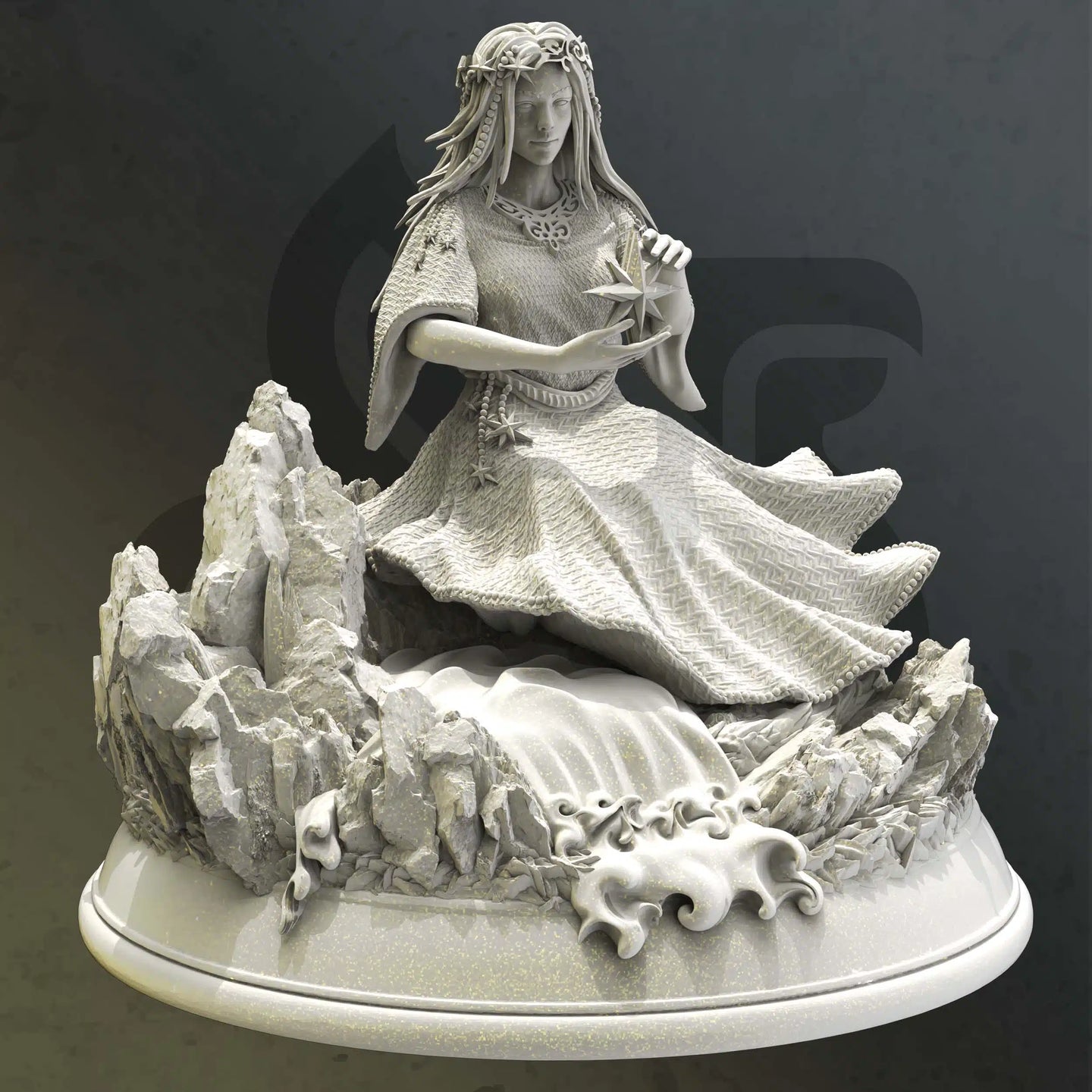 Minera Mother of Creation - Divine Awakening - DM Stash - Wargaming D&D DnD, 28mm, 32mm, 40mm, 54mm, 75mm, 100mm, 125mm
