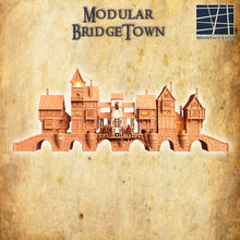 Load image into Gallery viewer, Modular Bridgetown - Miniatureland Terrain Wargaming D&amp;D DnD