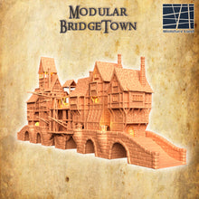 Load image into Gallery viewer, Modular Bridgetown - Miniatureland Terrain Wargaming D&amp;D DnD
