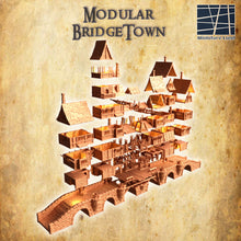Load image into Gallery viewer, Modular Bridgetown - Miniatureland Terrain Wargaming D&amp;D DnD