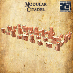 Modular Citadel - Miniatureland Terrain Wargaming D&D DnD