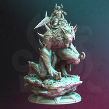 Load image into Gallery viewer, Morian Werewolf Rider - Denizens of Duskweave - DM Stash - Wargaming D&amp;D DnD