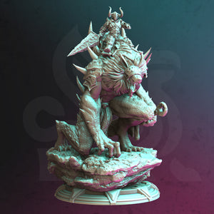 Morian Werewolf Rider - Denizens of Duskweave - DM Stash - Wargaming D&D DnD