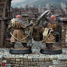 Load image into Gallery viewer, Mr Nuckles Zealot Loyalist - Cities of Ramshackle and Ruin - Printable Scenery - Terrain, Wargaming, D&amp;D, DnD 28mm 32mm 40mm 54mm