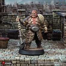 Load image into Gallery viewer, Mr Nuckles Zealot Loyalist - Cities of Ramshackle and Ruin - Printable Scenery - Terrain, Wargaming, D&amp;D, DnD 28mm 32mm 40mm 54mm