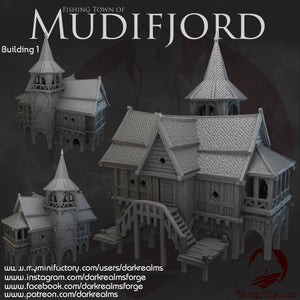 Mudifjord 1 - Mudifjord - Dark Realms Terrain Wargaming D&D DnD