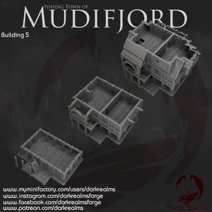 Mudifjord 5 - Mudifjord - Dark Realms Terrain Wargaming D&D DnD