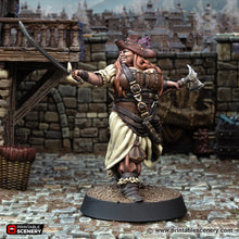 Load image into Gallery viewer, Mumma Throxbury Zealot Loyalist - Cities of Ramshackle and Ruin - Printable Scenery - Terrain, Wargaming, D&amp;D, DnD 28mm 32mm 40mm 54mm