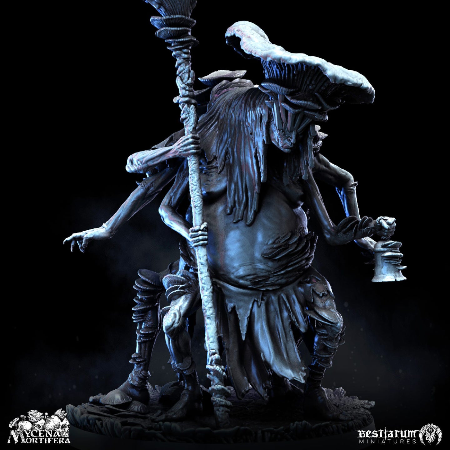 Fungal Shepherd | Mycena Mortifera | Bestiarum | Miniatures D&D Wargaming DnD