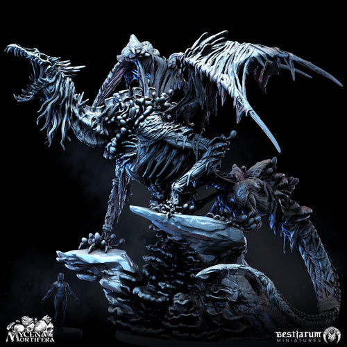 Fungal Dragon | Mycena Mortifera | Bestiarum | Miniatures D&D Wargaming DnD