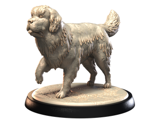 Newfoundlander - Dogs Vol 1 - 3D IP Studios - Terrain Wargaming D&D DnD 28mm 32mm 40mm 54mm 75mm 100mm 125mm