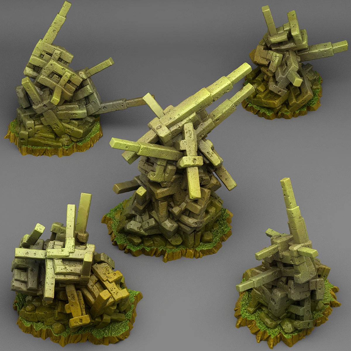 Natural Trap Stones - Print Your Monsters - Wargaming D&D DnD