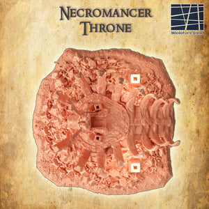 Necromancer Throne - Miniatureland Terrain Wargaming D&D DnD