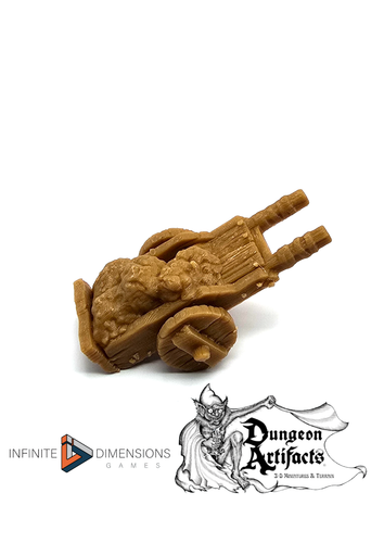 Nightsoil Cart - Torbridge Cull Wargaming Terrain D&D DnD