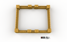 Load image into Gallery viewer, Norman Stone Fort Walls - King and Country - Printable Scenery Terrain Wargaming D&amp;D DnD 10mm 15mm 20mm 25mm 28mm 32mm 40mm 54mm Painted options